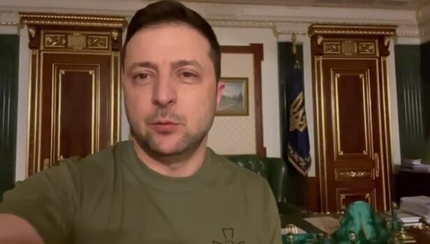 볼로디미르 젤렌스키 우크라이나 대통령이 4일(현지시각) 자신의 인스타그램에 올린 영상 속 한 장면./인스타그램