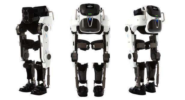 국제 사이보그 올림픽(사이배슬론) 착용형 로봇 분야 세계 랭킹 1위를 기록한 우리나라 대표 웨어러블 로봇 '워크온 슈트'. 사람의 다리 근육 구조를 모방해 만들었다. 착용자의 운동 능력과 습관 등을 학습하며 최적화된 서비스를 제공한다. /엔젤로보틱스
