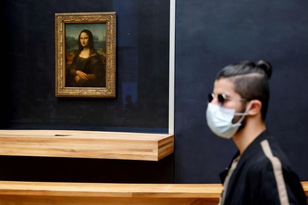 프랑스 파리 루브르 박물관에 걸려있는 레오나르도 다빈치의 작품 '모나리자'/AFP 연합뉴스