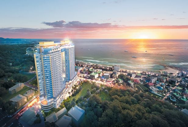 서핑 명소' 고성 바다 앞… 5성급 호텔 수준의 생활숙박시설