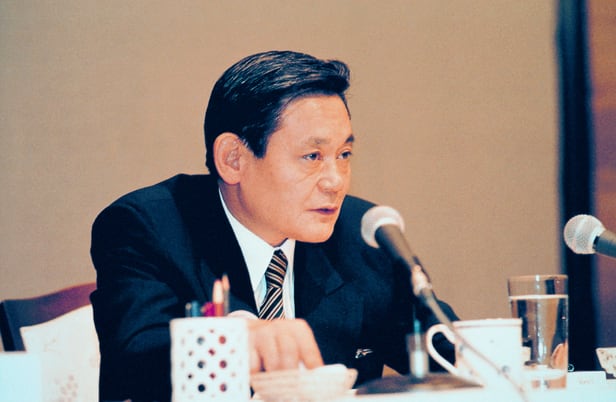 1993년 신경영 선언 당시/삼성