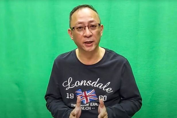 자신의 유튜브에서 발언하고 있는 완유싱. /홍콩 사우스차이나모닝포스트(SCMP)