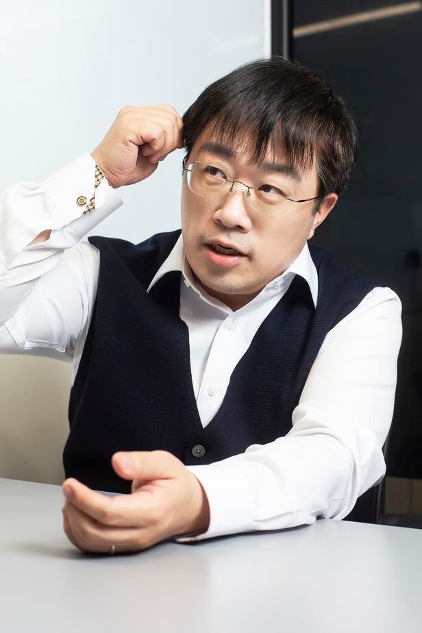 모다모다 샴푸를 개발한 이해신 카이스트 교수. /양수열 영상미디어 기자