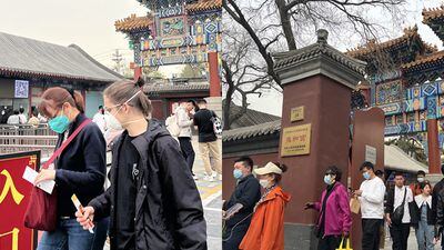 황사 불어오자 텅 빈 中관광지... 관영 매체 “황사는 중국 탓 아냐”