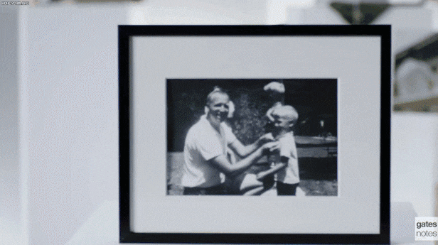 빌 게이츠의 홈페이지 '게이츠노트'가 공개한 아버지 게이츠 시니어와 가족들/게이츠노트
