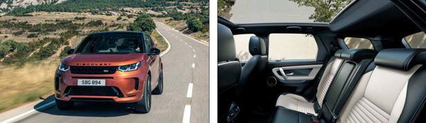 재규어랜드로버 코리아가 지난 7일 ‘디스커버리 스포츠’의 2021년형 모델(왼쪽)을 국내 출시했다. 신형 모델은 넉넉한 실내 공간과 탁월한 주행 성능에 다양한 첨단 기능까지 추가 탑재해 다목적 SUV로 재탄생했다. /재규어랜드로버 코리아 제공