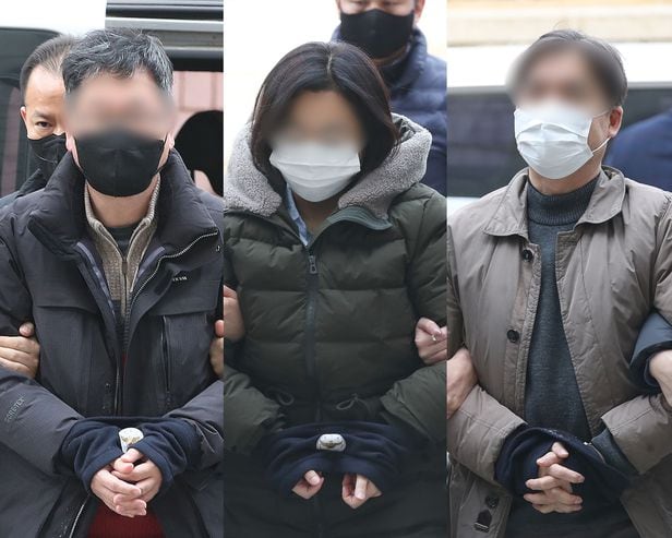 이른바 '창원간첩단' 사건으로 기소된 '자주통일 민중전위'(자통) 관계자들./뉴스1