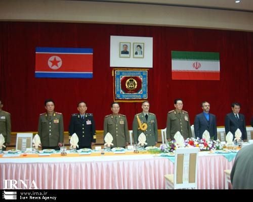 이란과 북한 군 관계자들이 회의하는 모습. /이란통신 IRNA