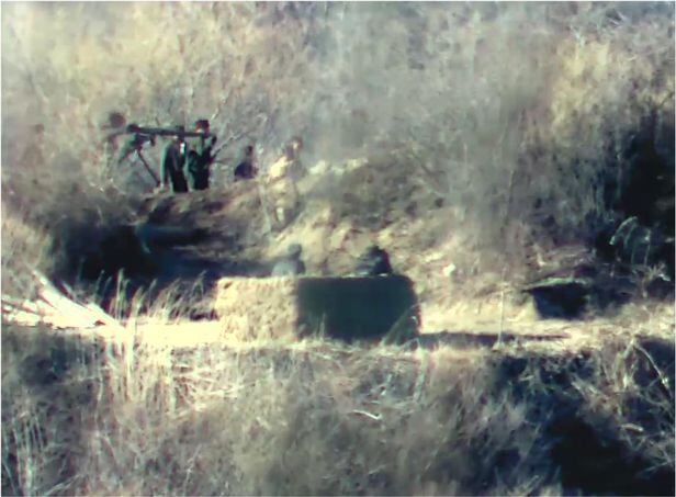 북한군이 2018년 '9·19남북군사합의' 이행 차원에서 시범 철수했던 비무장지대(DMZ) 내 감시초소(GP) 복구에 나선 모습이 지난 24일부터 우리 군에 포착됐다고 27일 국방부가 밝혔다. /뉴스1