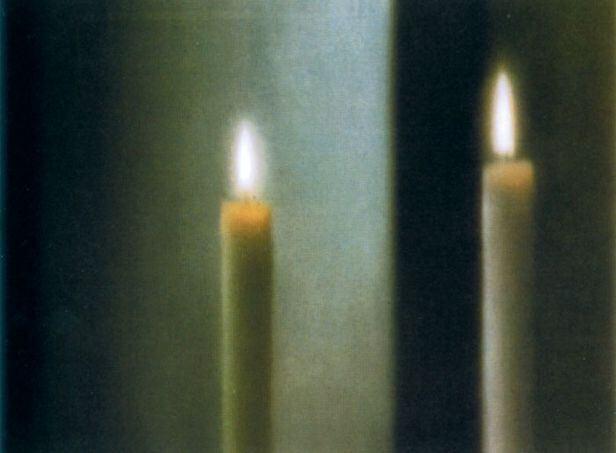 리히터 ‘두 개의 촛불’(1982).