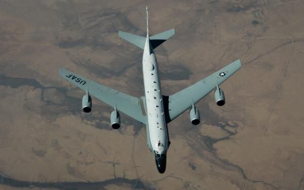 미 공군 정찰기 RC-135S ’코브라볼‘ 자료사진. /미 공군