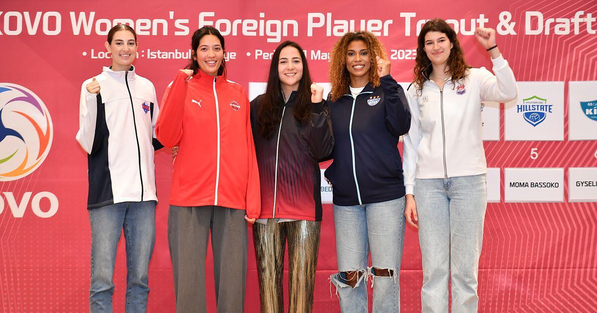 KOVO Women's Foreign Player Draft Results for the 20232024 Season