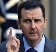 바샤르 알아사드 시리아 대통령.