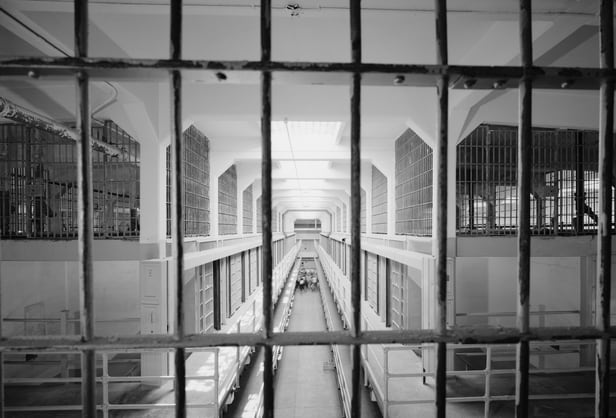 앨커트래즈 교도소 내부 모습./미 연방수사국(FBI)