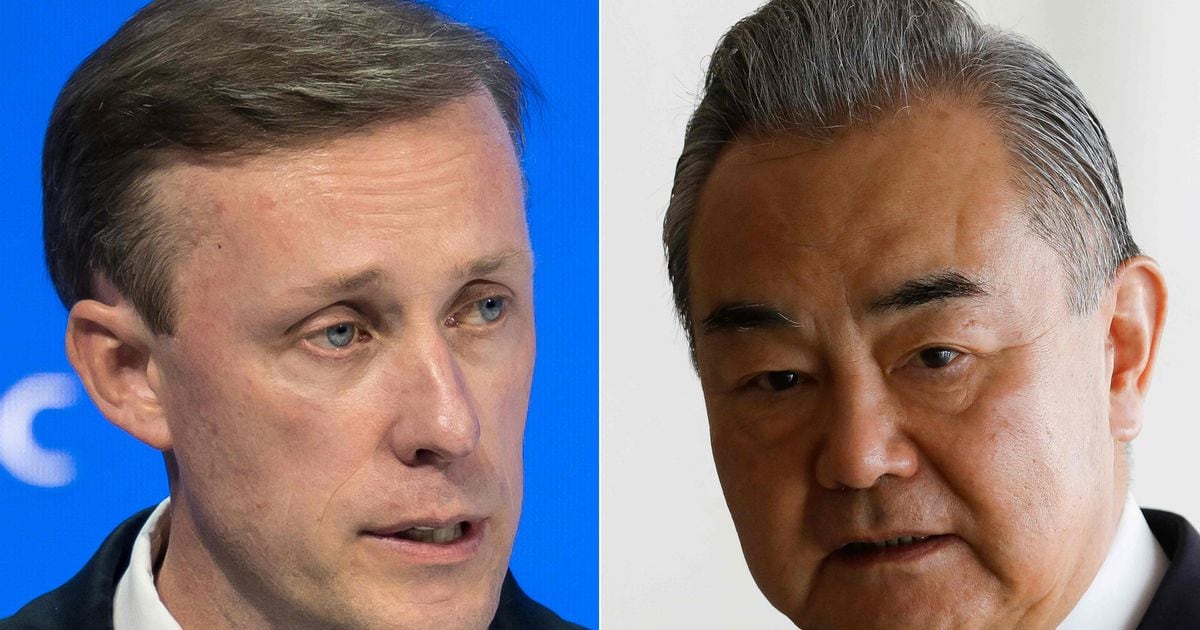 US White House National Security Advisor Jake Sullivan and Chinese Foreign Minister Wang Yi Meet in Bangkok for Talks about North Korea and Taiwan Issues