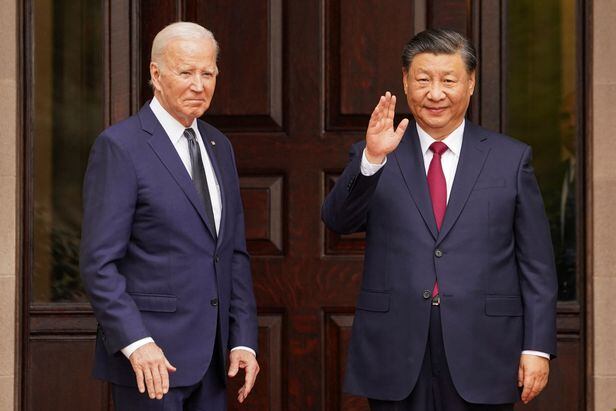 조 바이든 미국 대통령과 시진핑 중국 국가주석이 15일(현지 시각) 미국 샌프란시스코에서 두 번째 대면 정상회담을 가졌다. / 로이터 연합뉴스