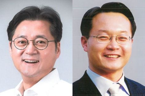 더불어민주당 홍익표(왼쪽) 의원과 국민의힘 조해진 의원/조선DB
