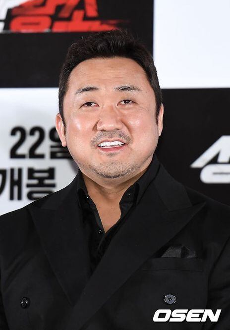 마동석, 2018 올해를 빛낸 배우 1위..10위까지 남자 배우 독식
