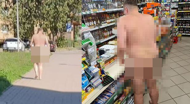 만취해 나체로 거리를 활보하고, 슈퍼마켓에서 쇼핑을 즐긴 폴란드 검사 마세즈(38)/데일리메일