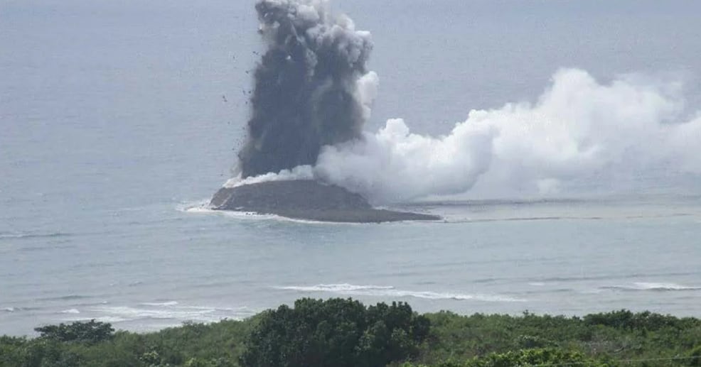 Volcanic Eruption Creates New Island off Coast of Iwo Jima