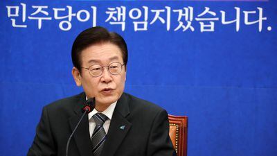 中 “이재명 민주당 대표 등 외국 정치인들 당대회 축하 서한 보내”